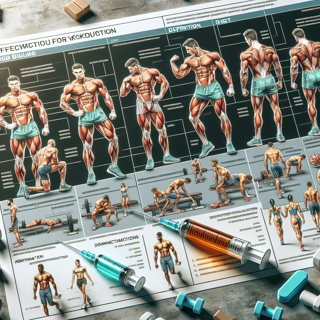 Effektive Trainingspläne für Muskelaufbau und Definition mit Oxymetholon-Injektion