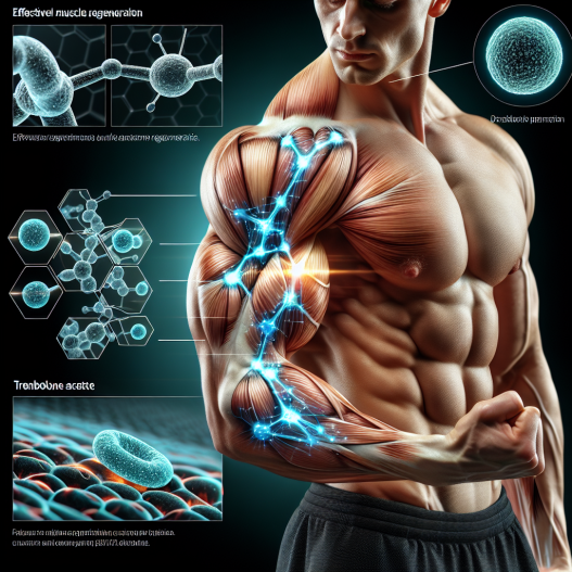 Effektive Muskelregeneration durch den Einsatz von Trenbolon acetat