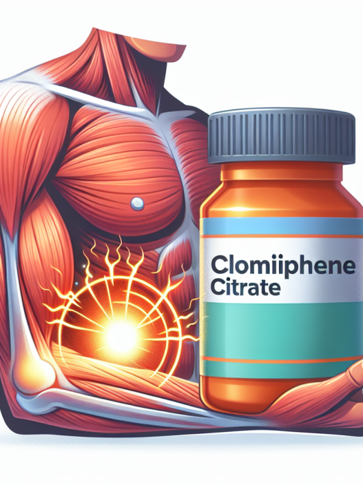 Unterstützung bei Muskelschmerzen durch Clomiphene citrate