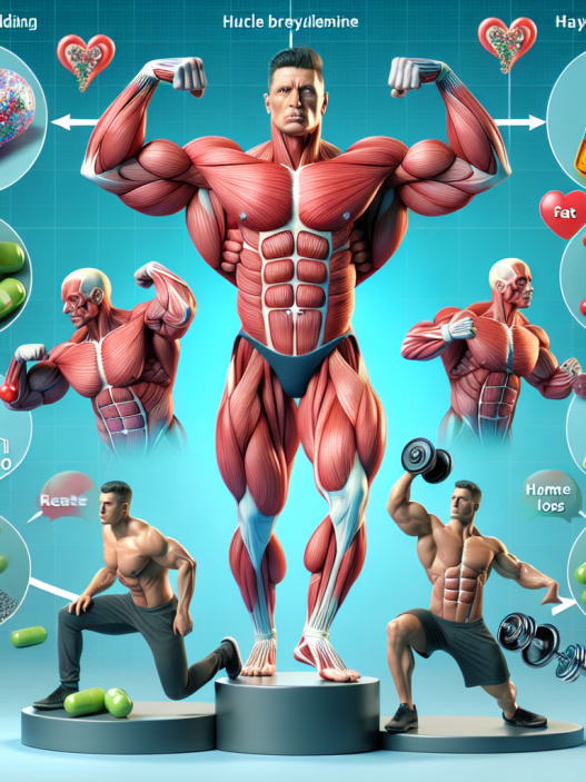 Muskelaufbau und Fettabbau: Wie Anastrozol dabei eine Rolle spielt