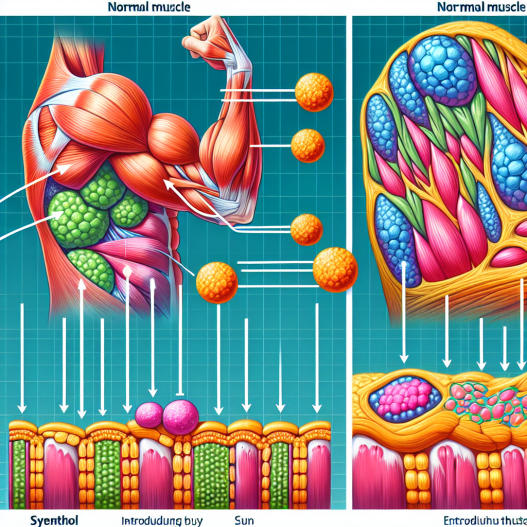Einfluss von Synthol auf die Gewebestruktur der Muskeln