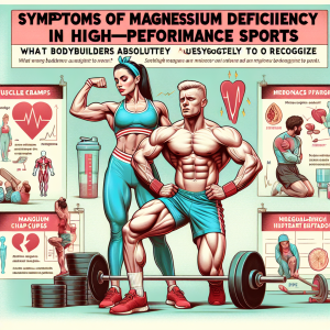 Magnesiummangel-Symptome im Hochleistungssport: Was Bodybuilder unbedingt erkennen müssen