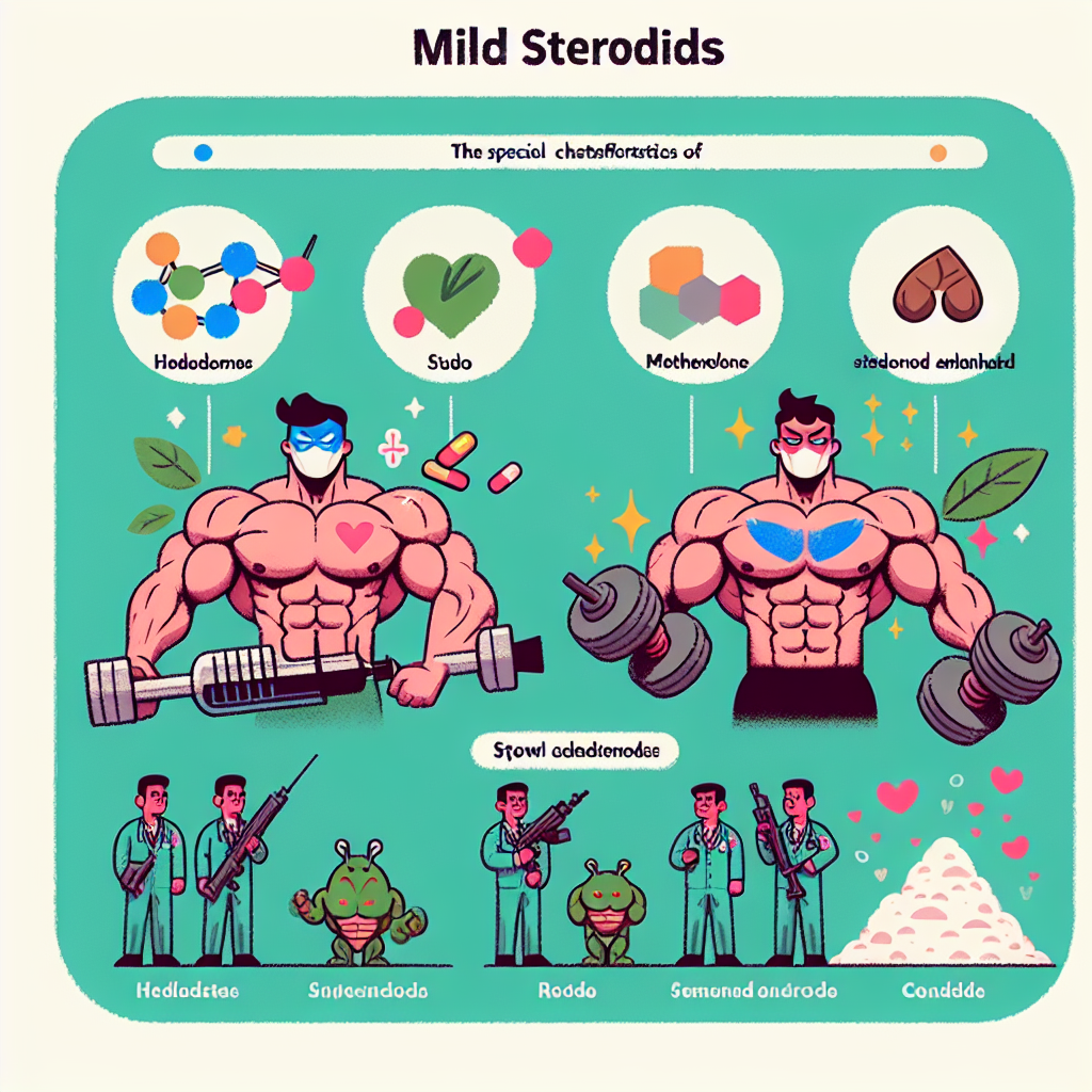 Milde Steroide im Vergleich: Die Besonderheiten von Methenolone enanthate